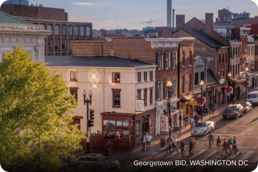 Georgetown BID Washington DC historic district