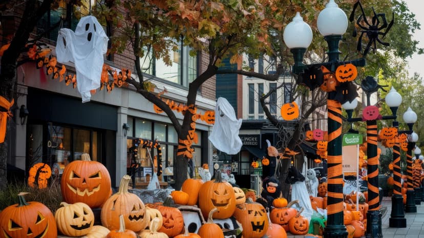 Downtown Halloween event