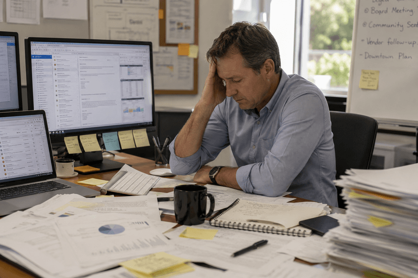 Managing downtown district data