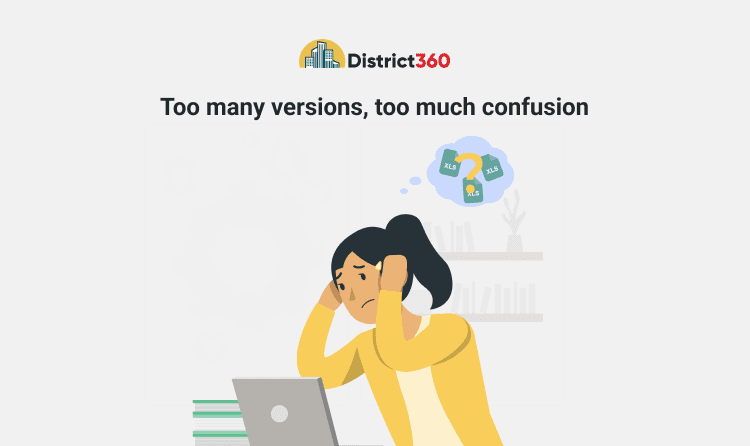 Too many versions, too much confusion: the version chaos that creeps in over time
