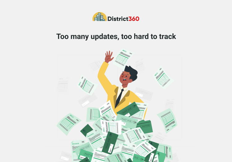 Too many updates, too hard to track