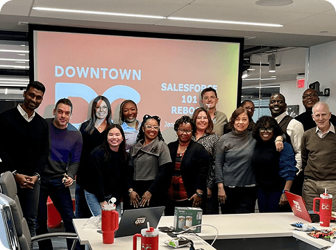 DowntownDC reduced case-creation time by 70% with District360.