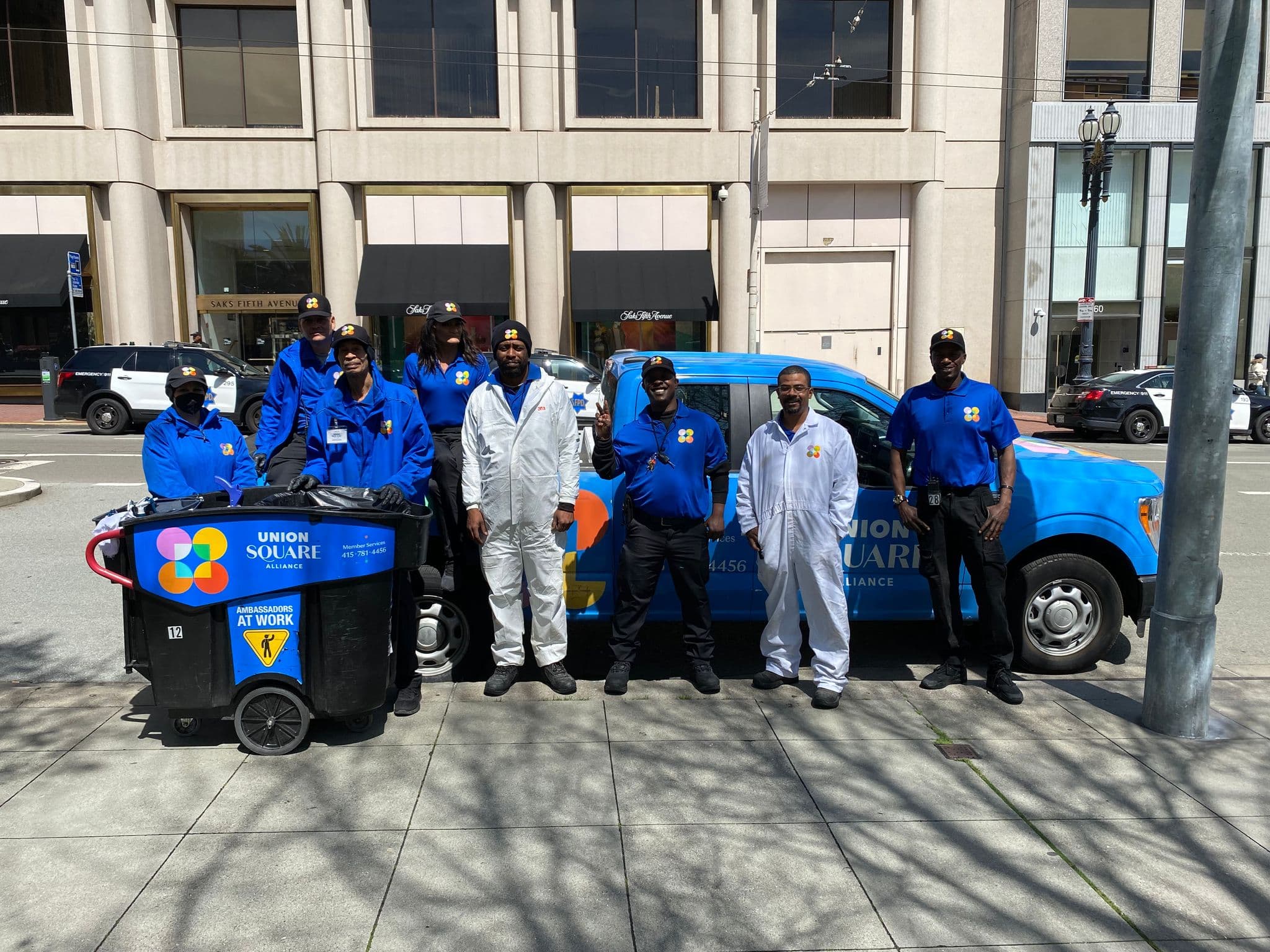 Union Square Alliance ambassador teams in San Francisco