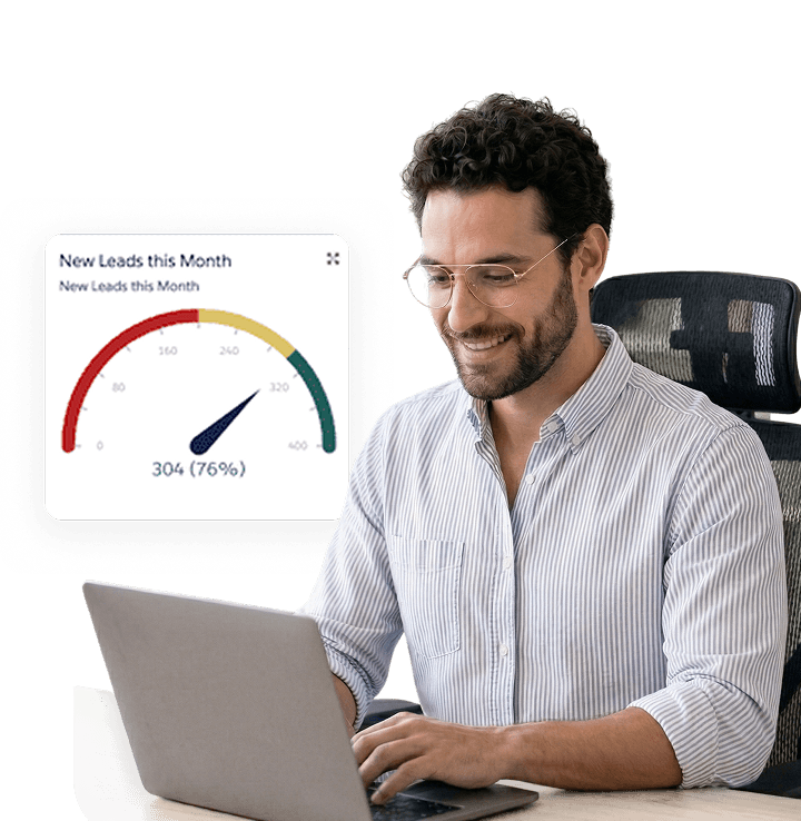Economic Development professional with property data dashboard